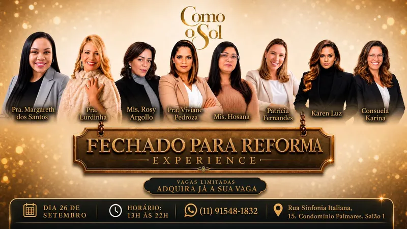 Fechado para Reforma Experience